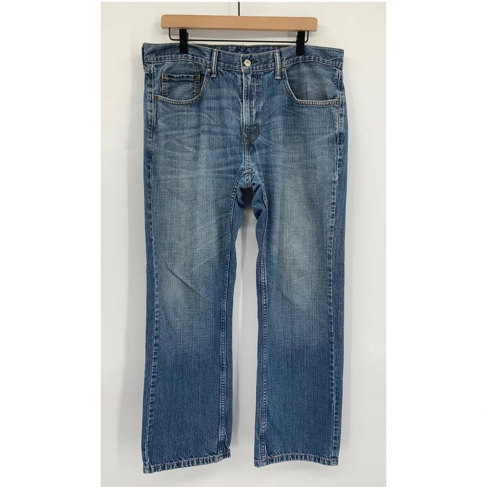 Vintage Levis 559 Jeans Mens 34x30 Blue Relaxed Straight Fade Y2K Denim Pants